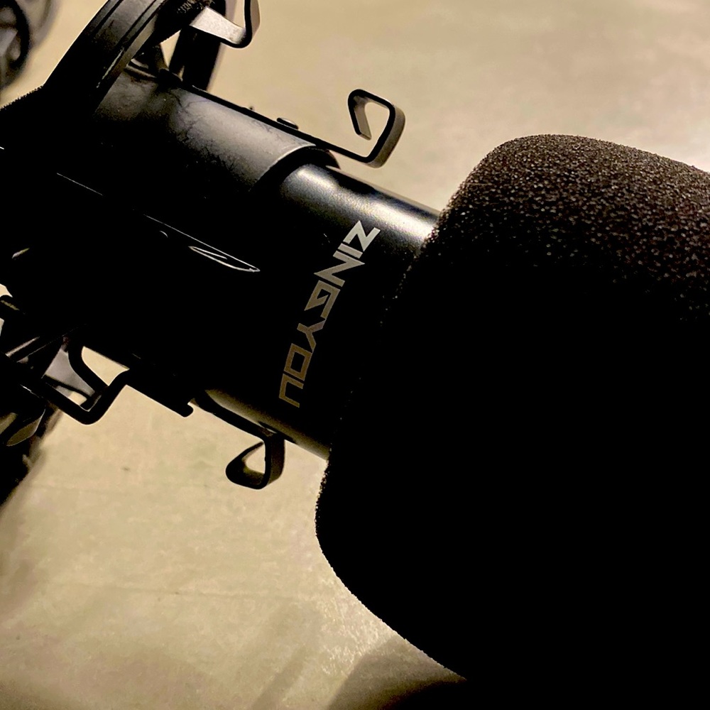 Zingyou microphone and stand